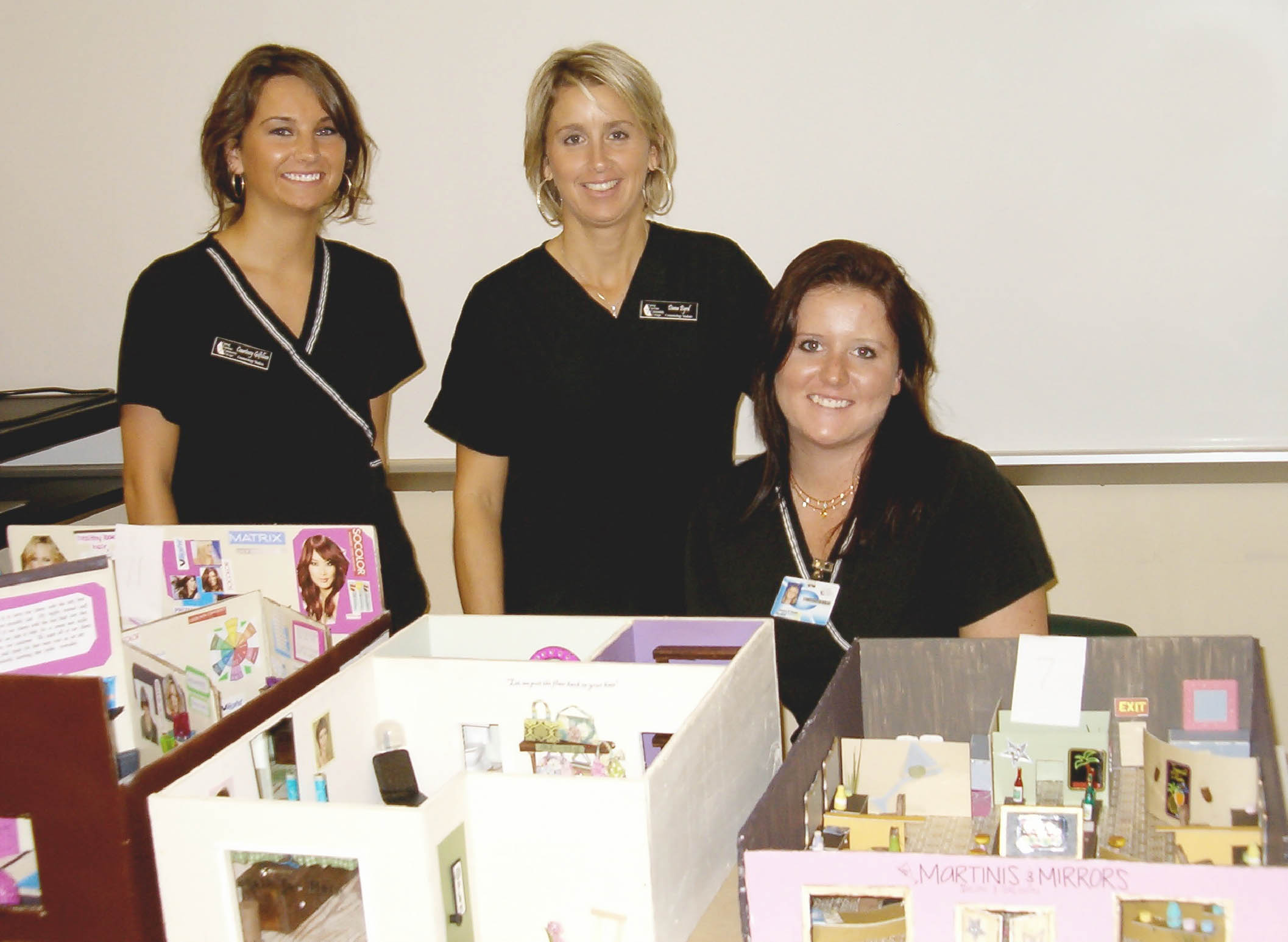 Cosmetology students design winning salons