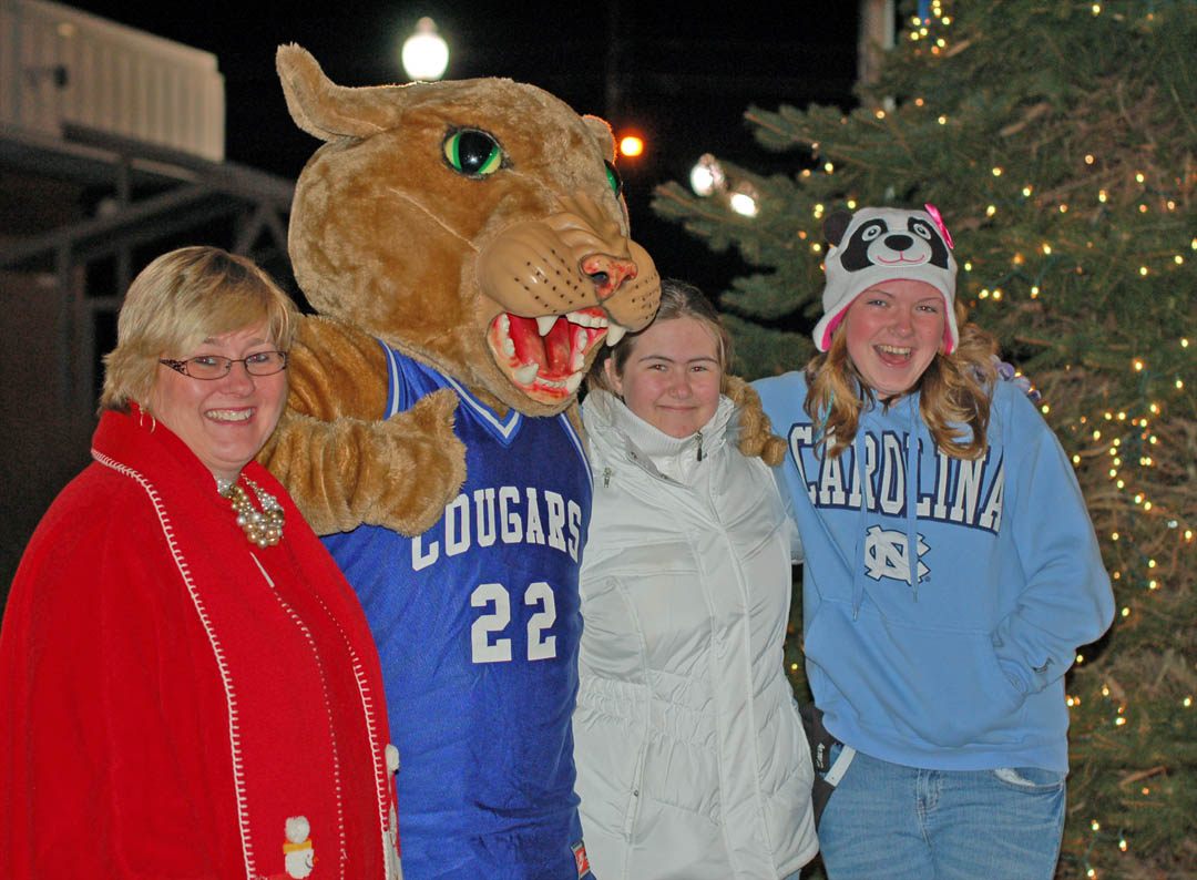 Community enjoys first CCCC tree lighting, Santa visit