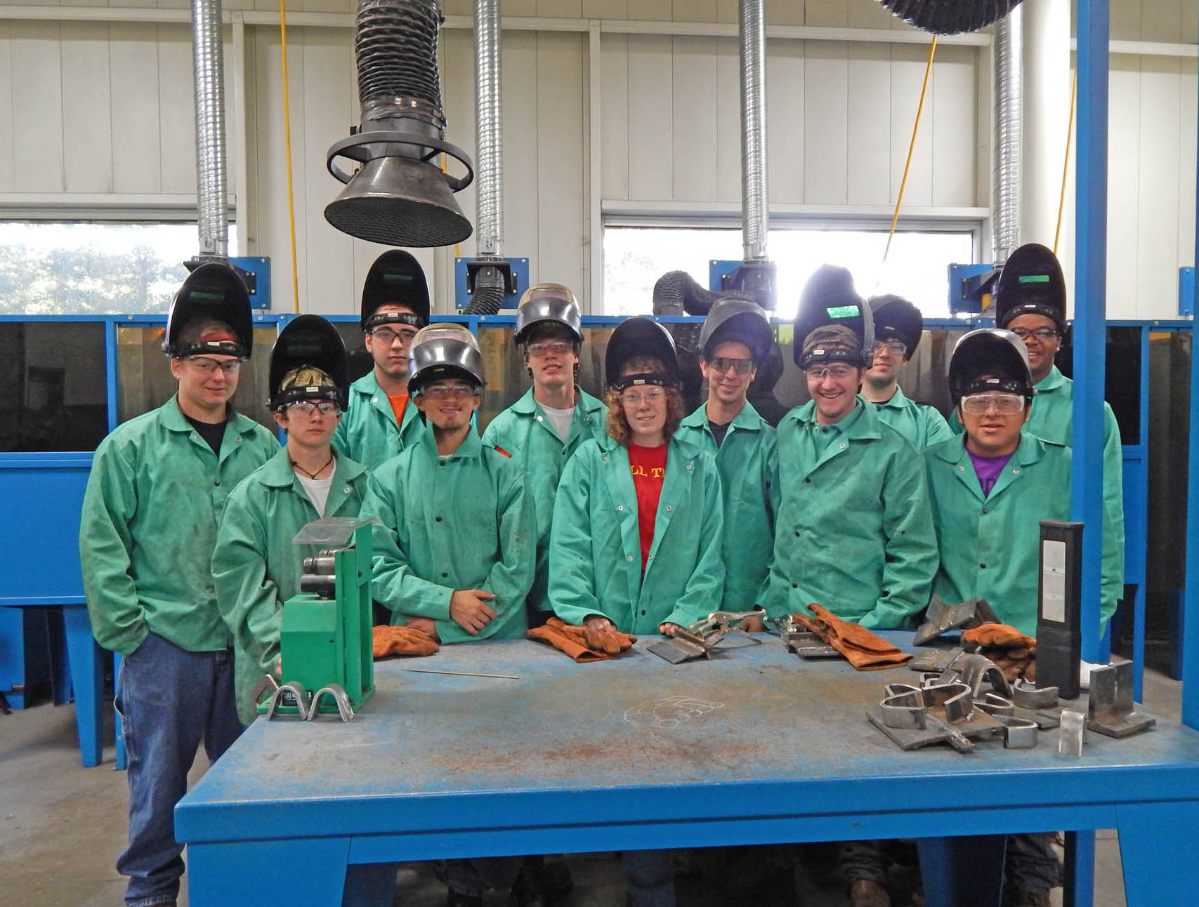 Caterpillar gives welding apprentices an 