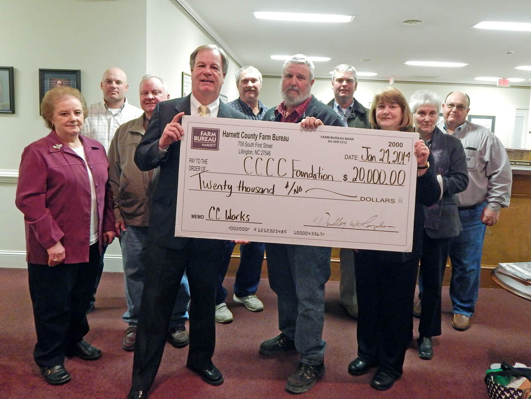 Read the full story, Harnett Farm Bureau supports Central Carolina Works