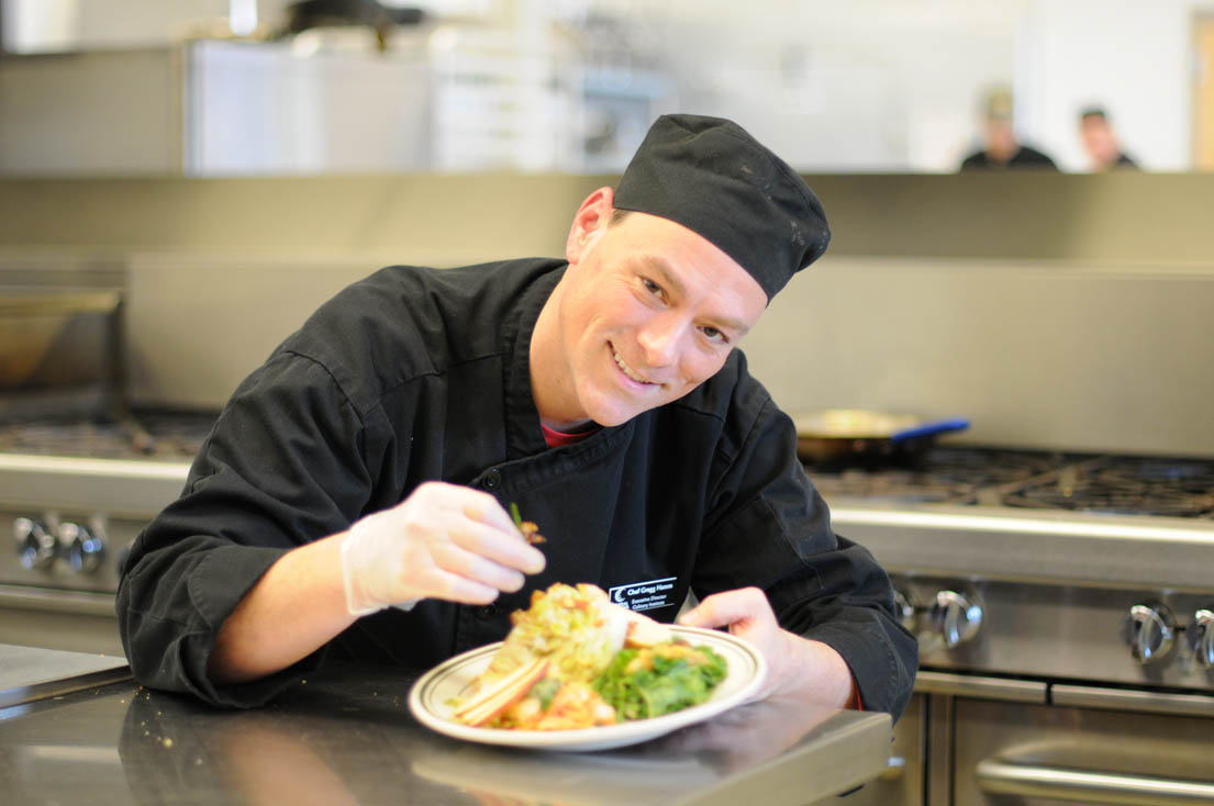 Chef Gregg Hamm Serves And Teaches Food