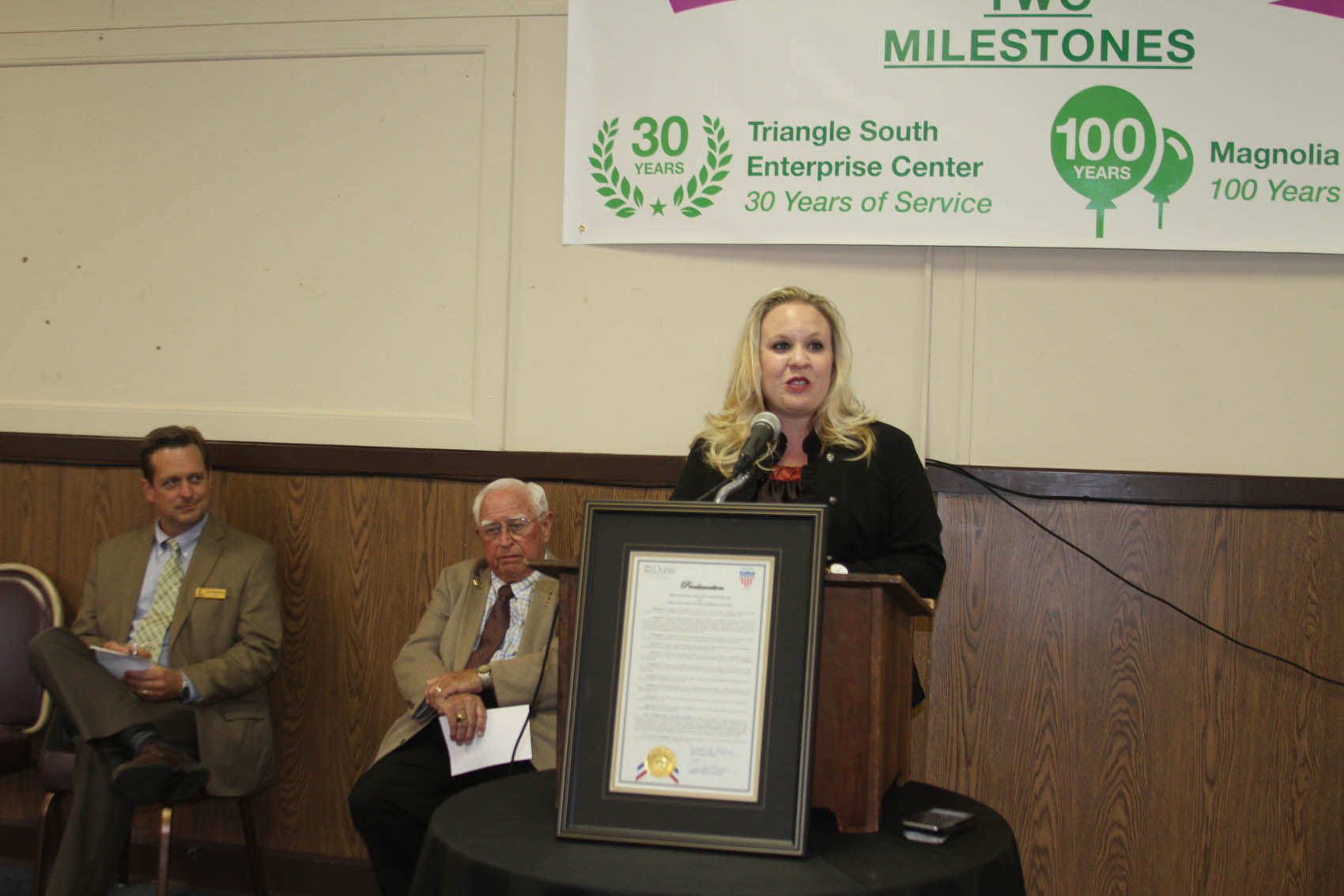 Triangle South celebrates two milestones