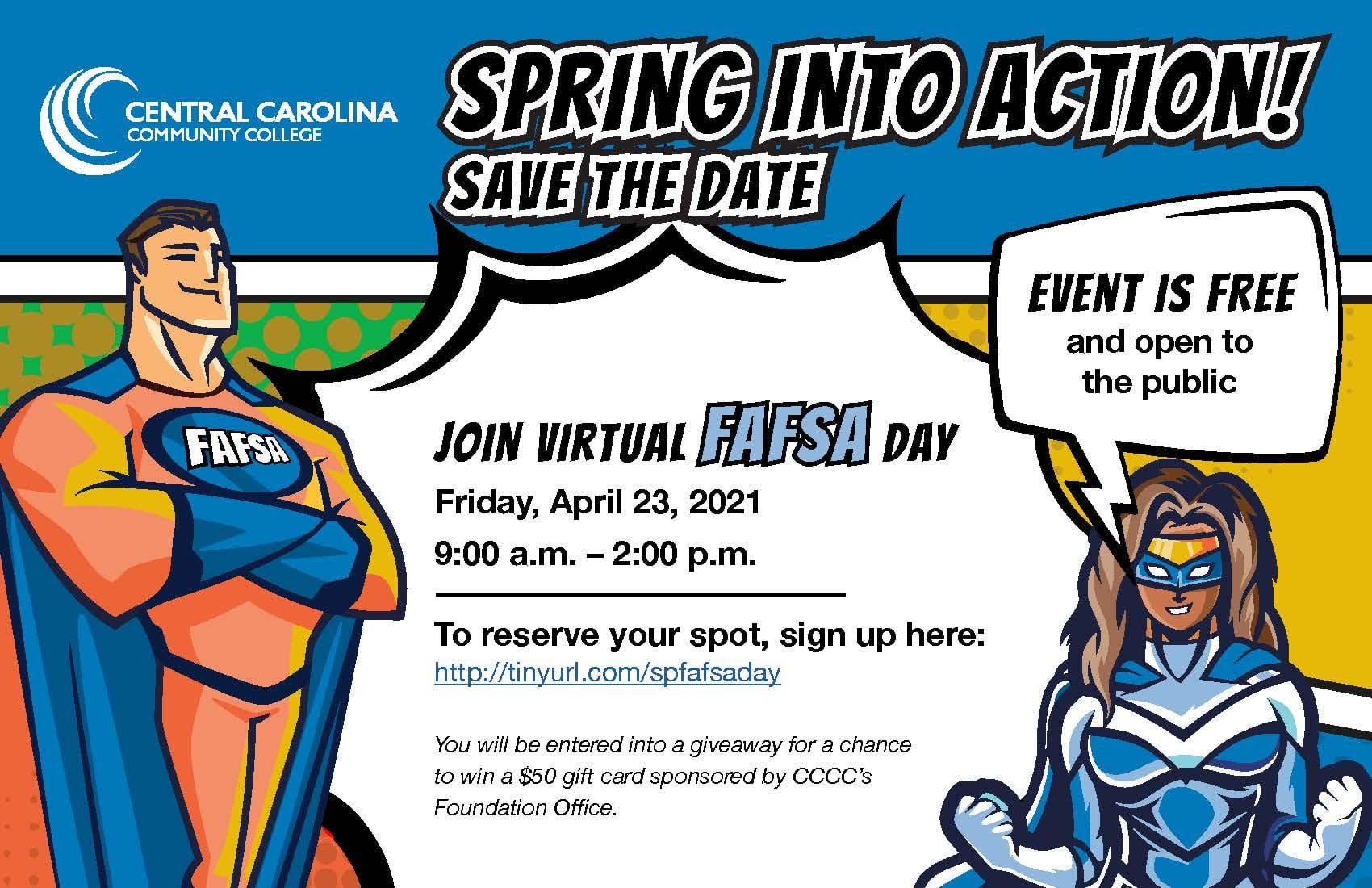 CCCC will host virtual FAFSA Day