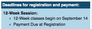 Read the full story, CCCC 12-week classes begin Sept. 14