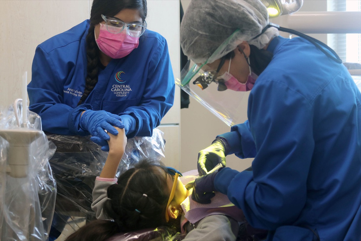 CCCC Dental Program hosts 'Give Kids A Smile' event