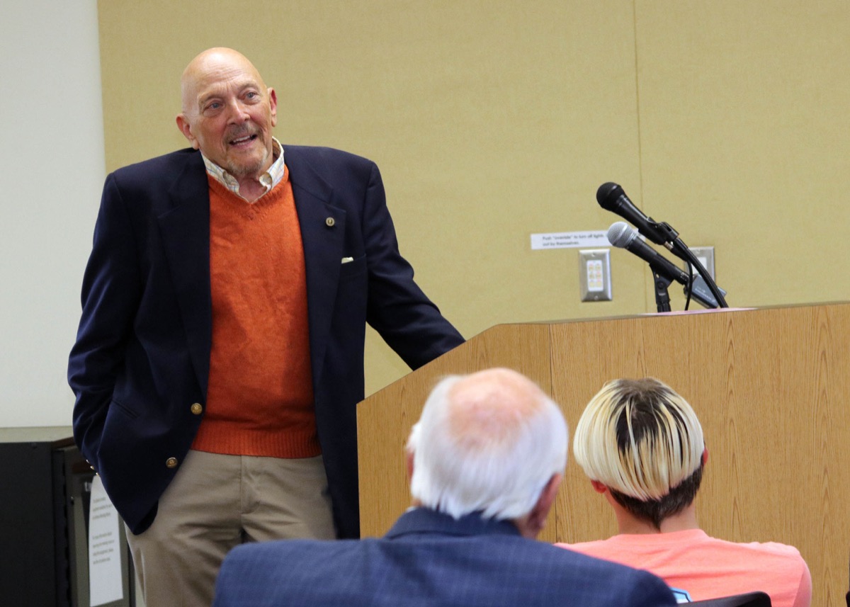 Dr. John Shelton Reed visits CCCC to speak about BBQ