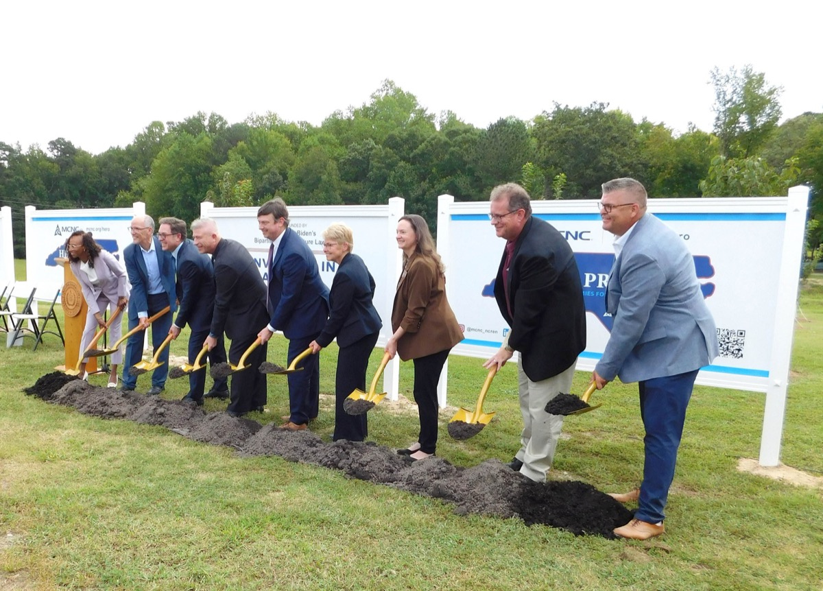 Read the full story, MCNC begins broadband expansion in Sanford